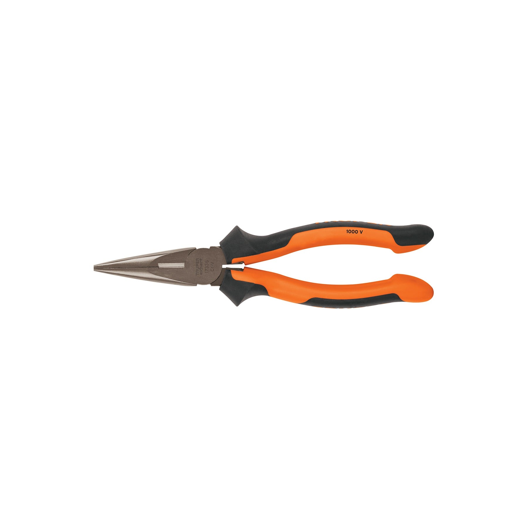 Alicate Pinza punta y corte 8" mango Comfort Grip, TRUPER - 17336