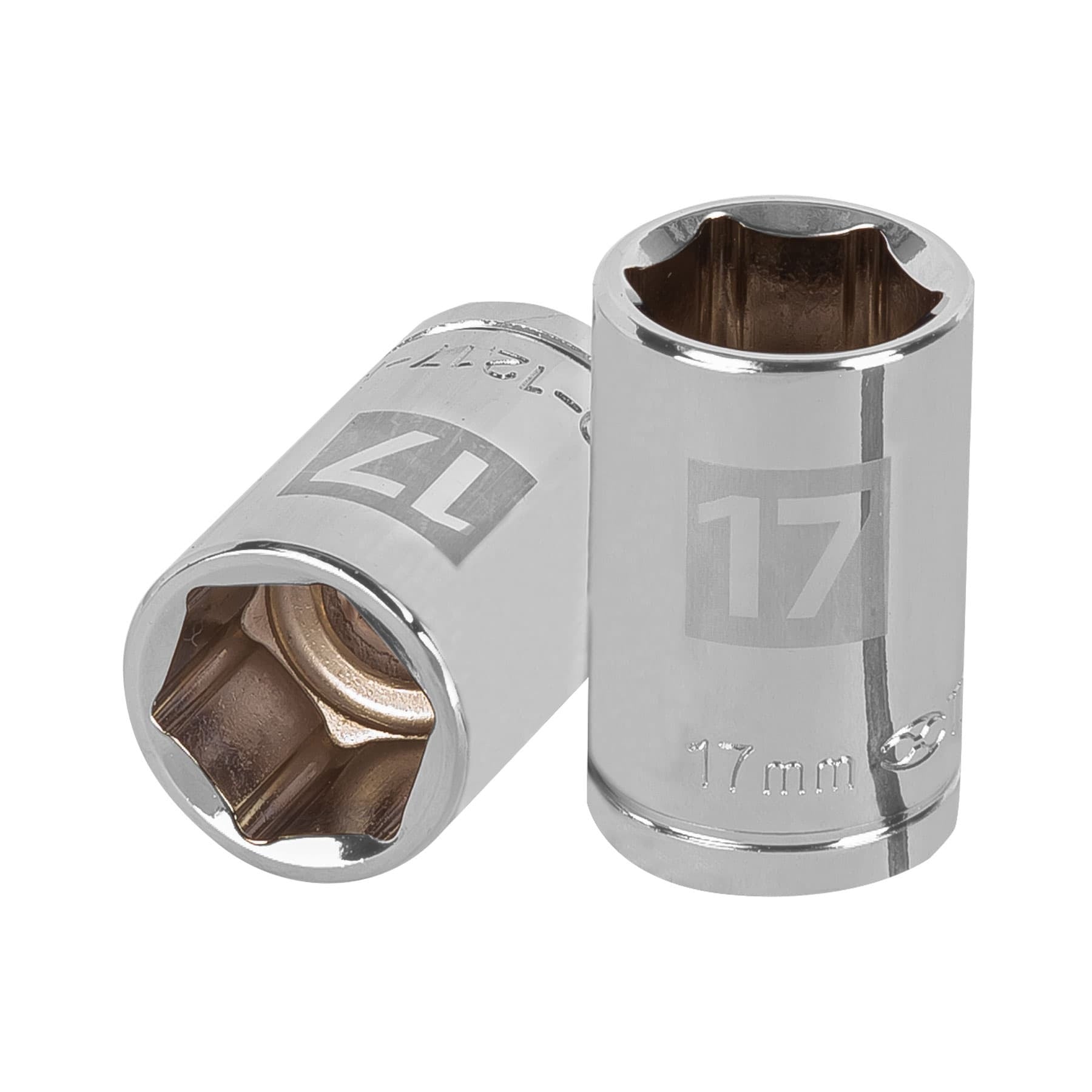 Dado de 17 mm, 6 puntas, cuadro 1/2", Truper - 13267