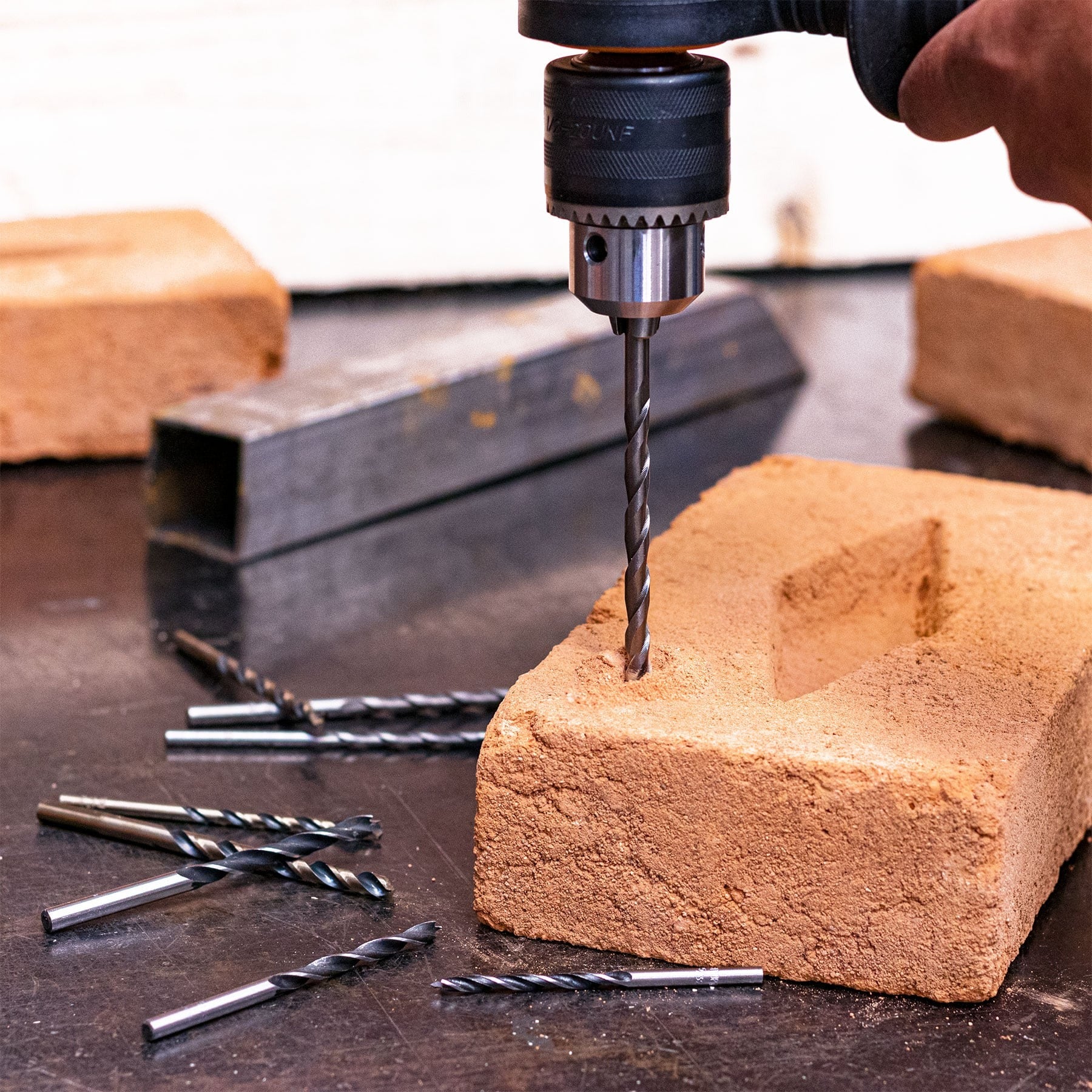 Juego de 9 brocas para metal, concreto y madera, Truper - 11339