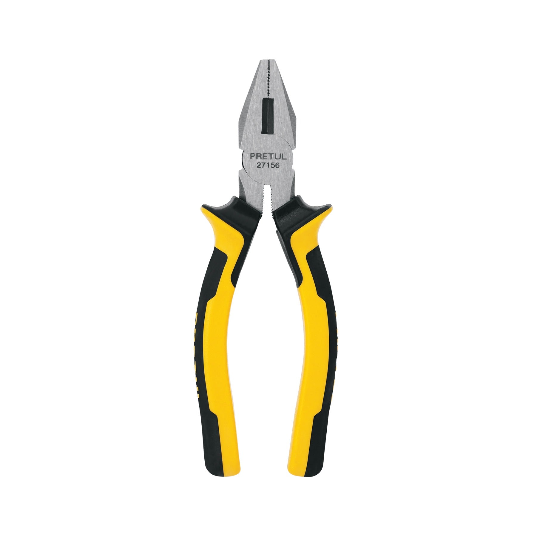 Alicate Universal para electricista 6" mango Comfort Grip, PRETUL - 27156