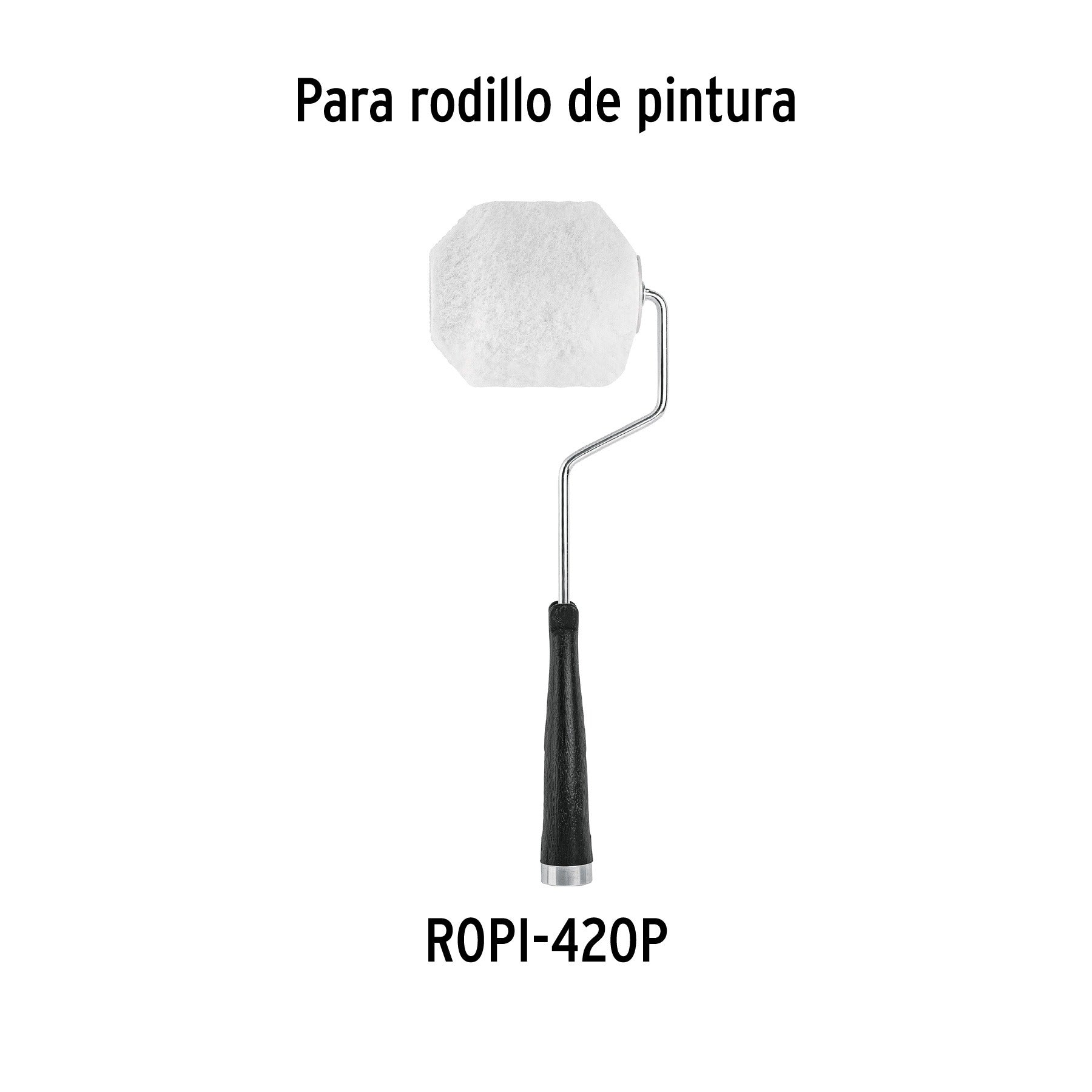 Bolsa c/1 felpa para mini rodillo poliéster 4"x3/4", TRUPER 13897