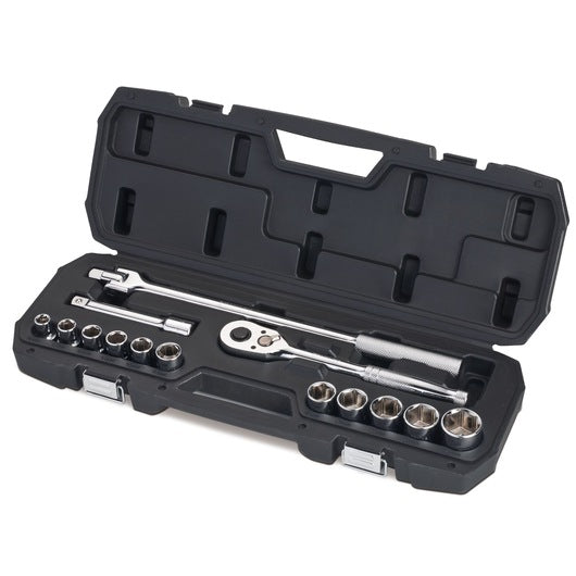 Juego de Dados 12 Puntas Encastre 1/2" 15 Piezas Métrico 80-703-840 Stanley