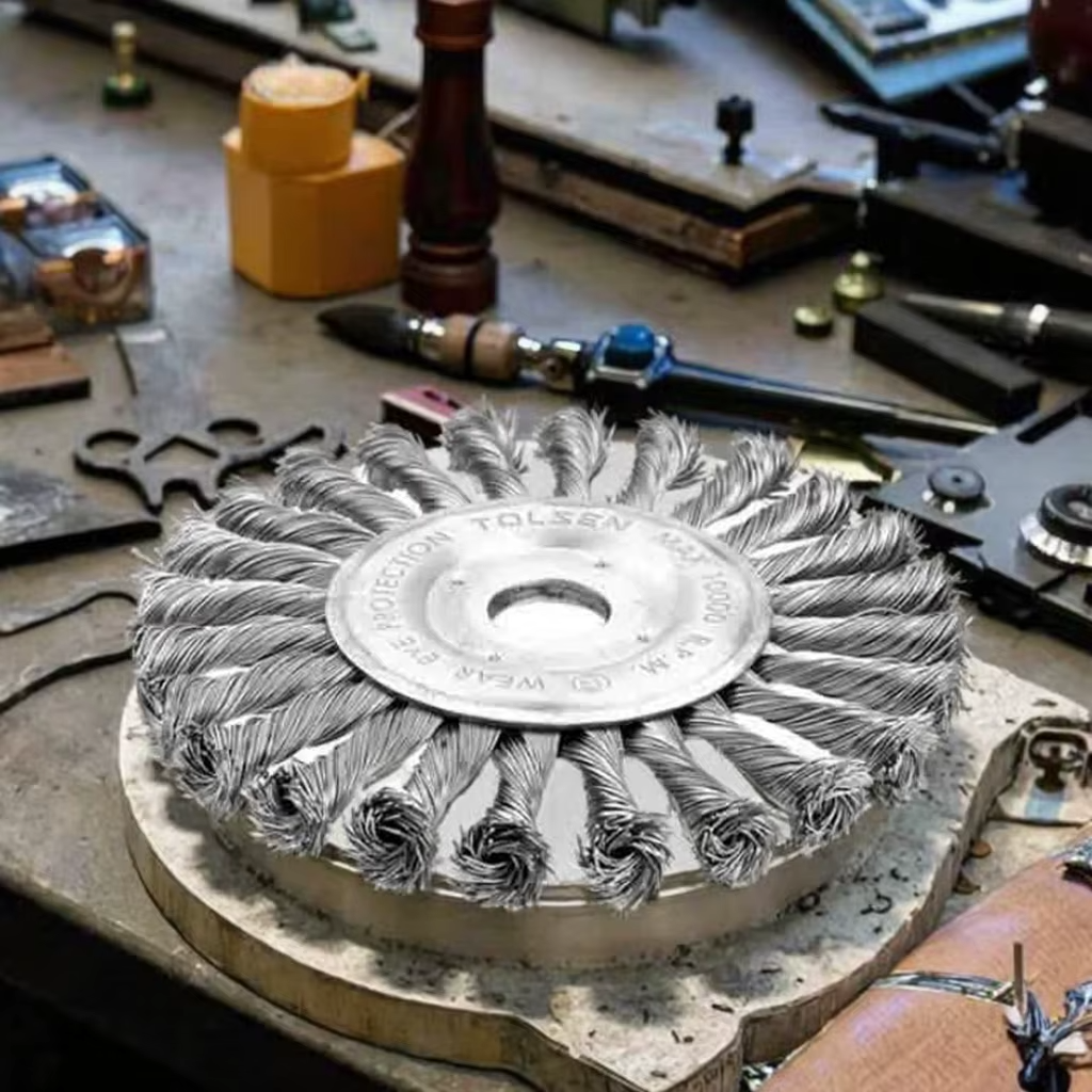 Cepillo de alambre circular Tolsen - 77533