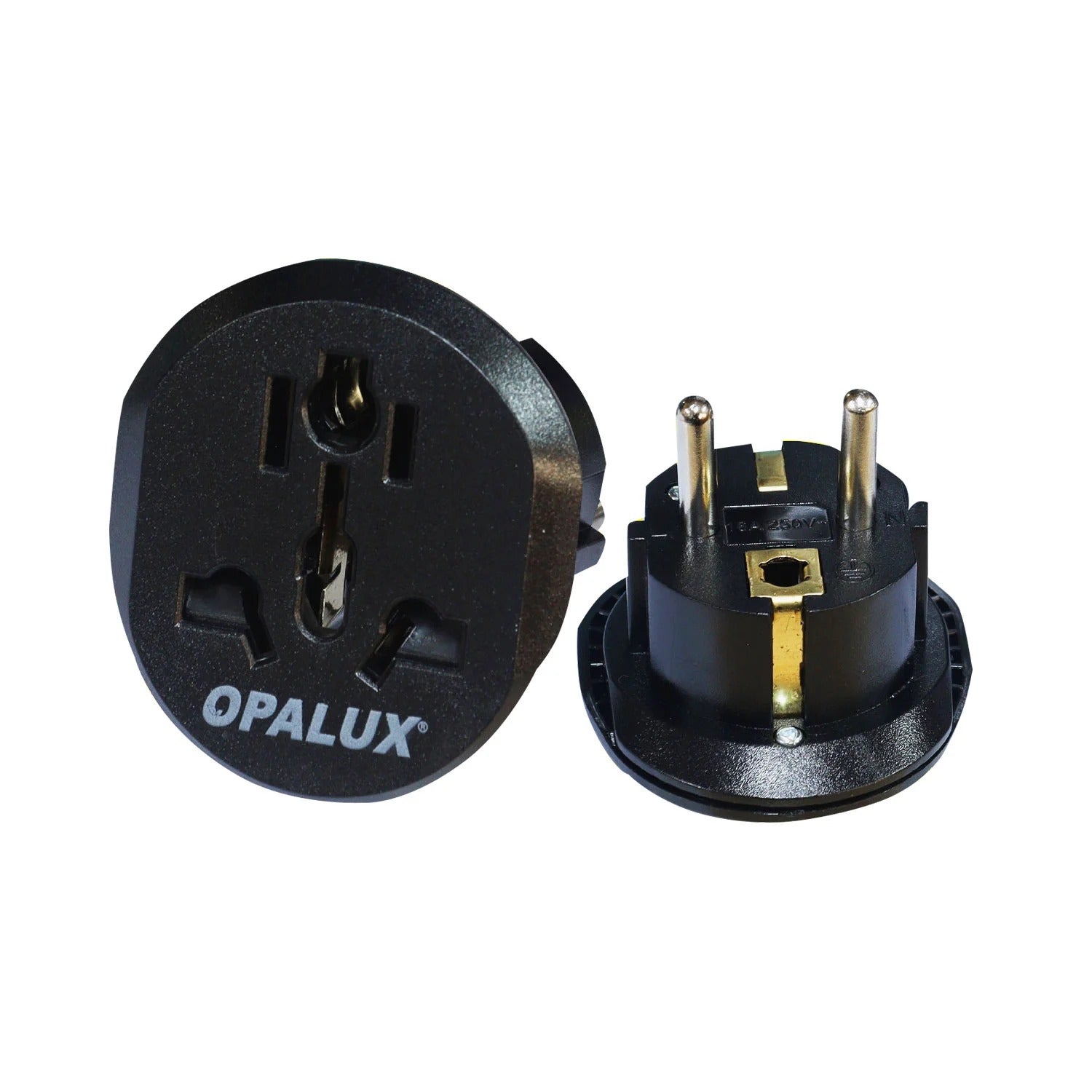 Adaptador Enchufe Schuko OP-605-2NG OPALUX
