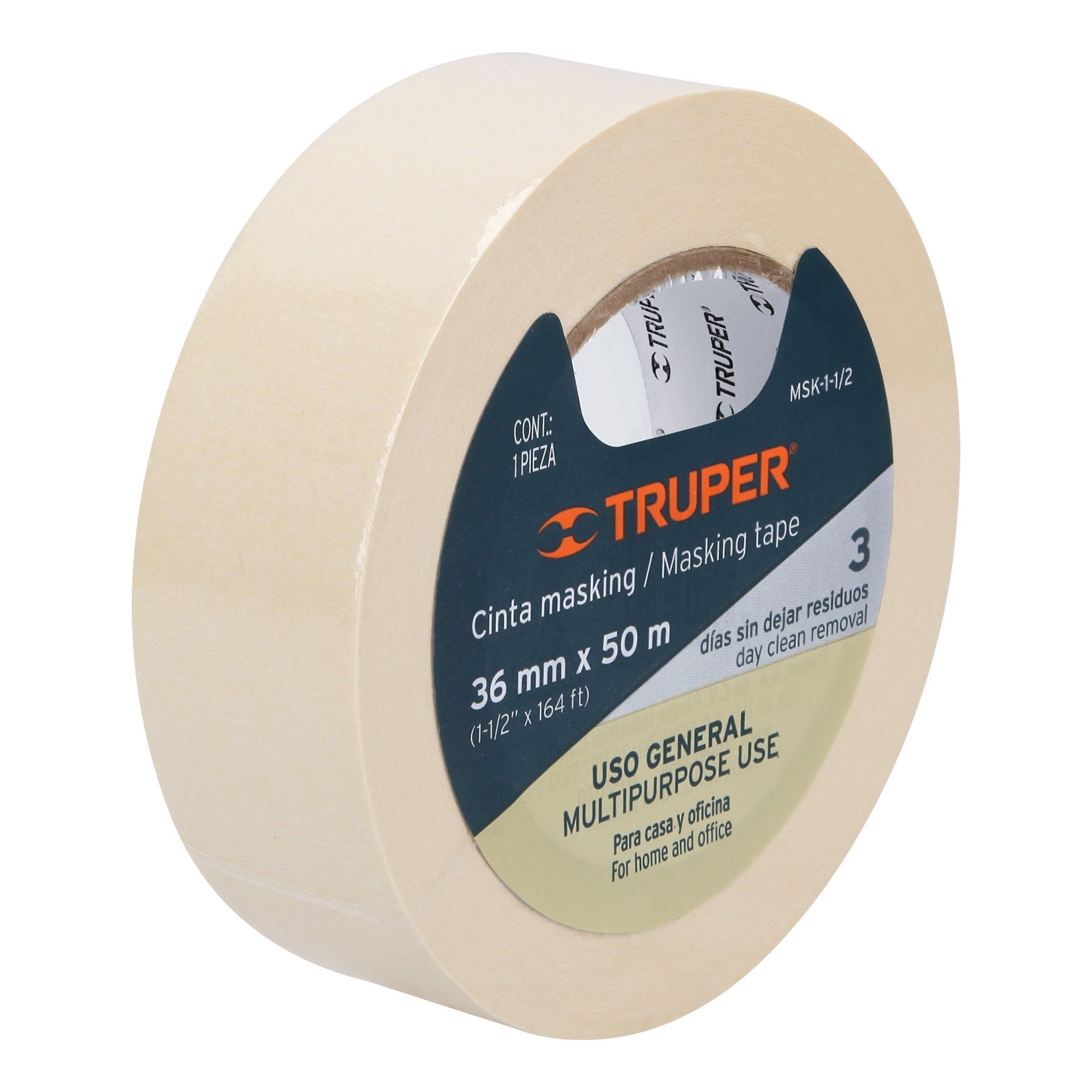 Cinta Masking 36mm X 50 M Truper 12592