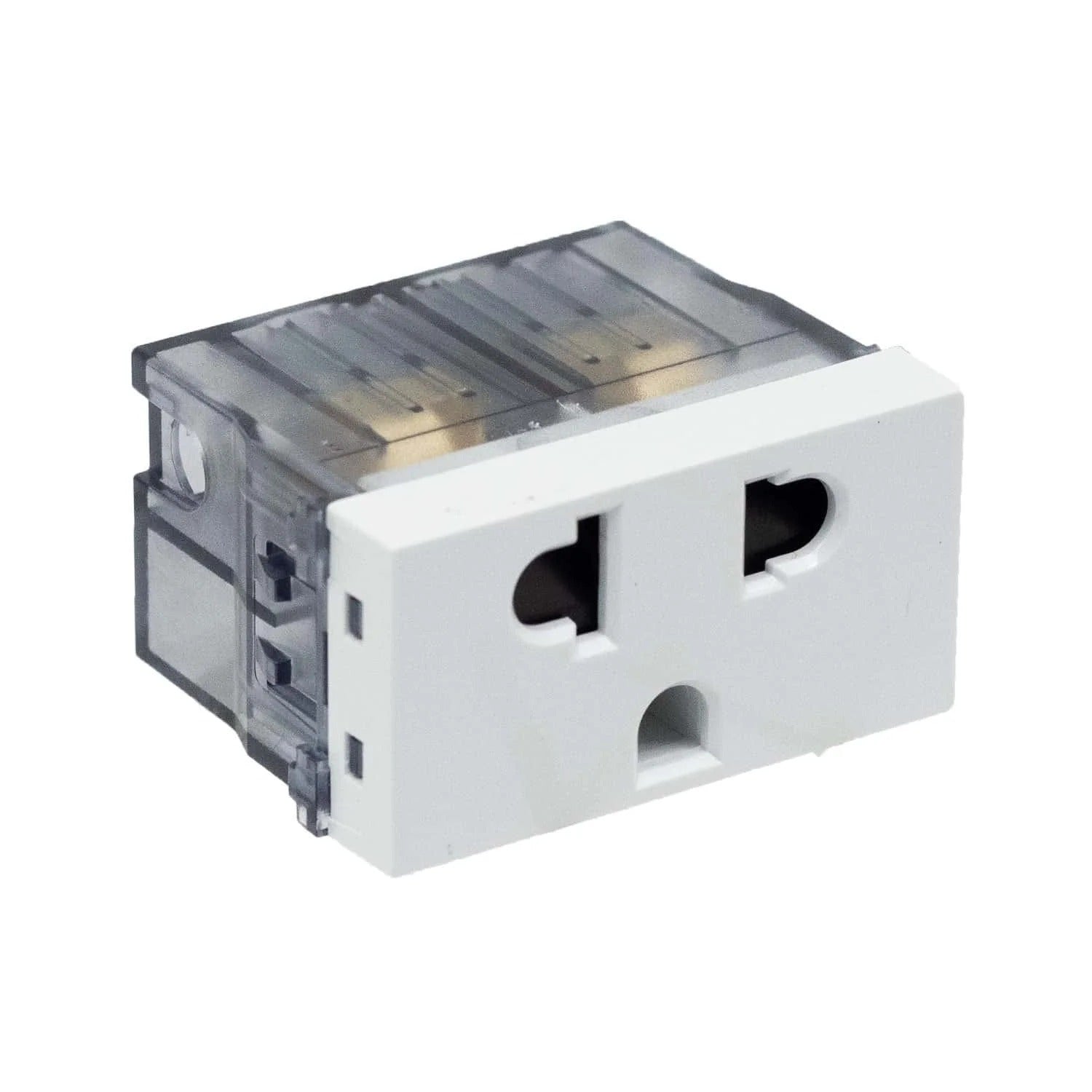 Dado Toma Universal con Línea Tierra K205 OPALUX