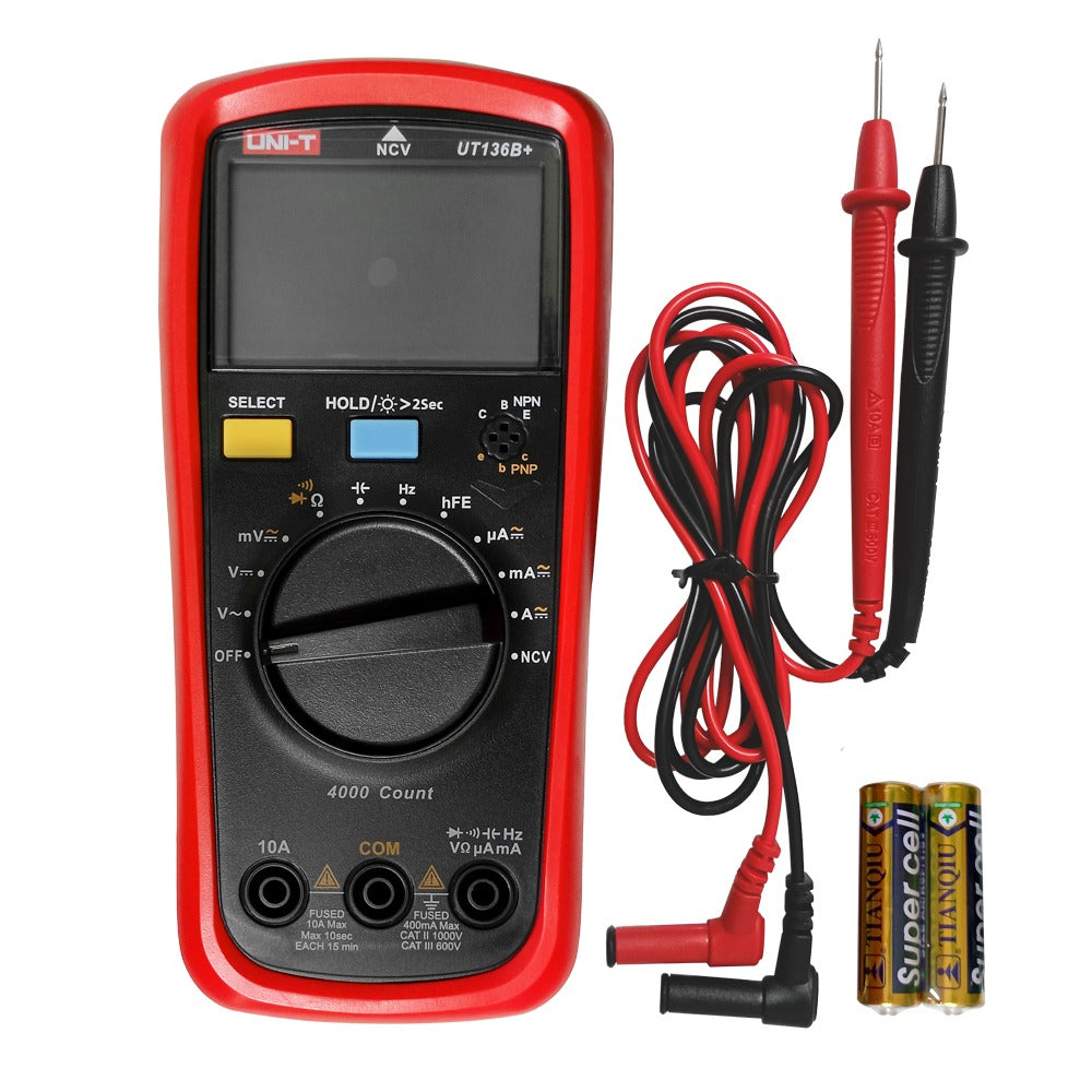 Multimetro digital con temperatura UNIT UNI-T UT-136B+ UT136B+