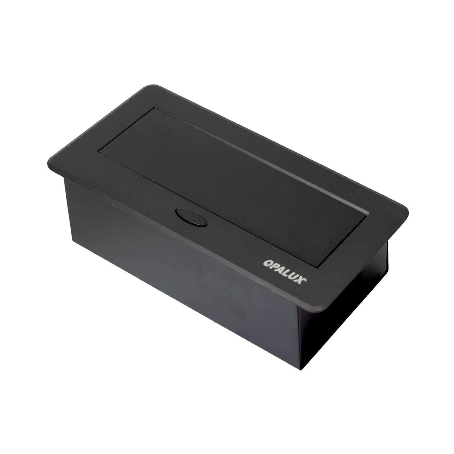 Tomacorriente para Mueble 4 Tomas Negro OPALUX OP-UTS4BK