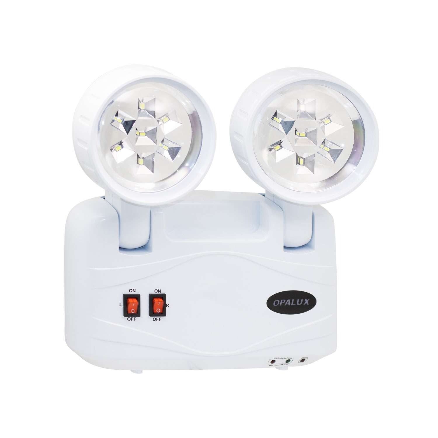 Lámpara de Emergencia 14 LED SMD 8 Horas OPALUX 9101.220LED