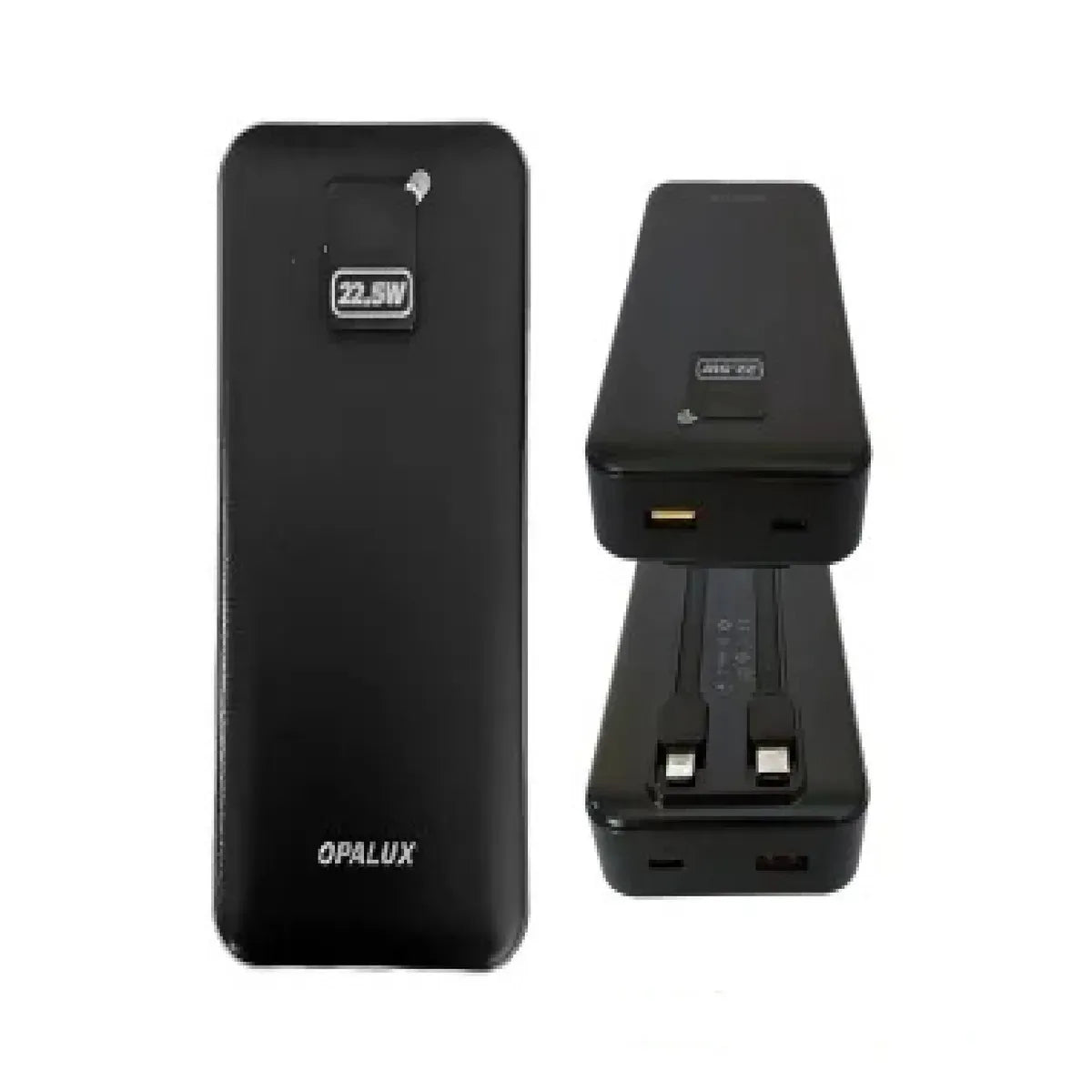 Power Bank Opalux 10000mAh Carga Rápida 22.5W OP-PB043