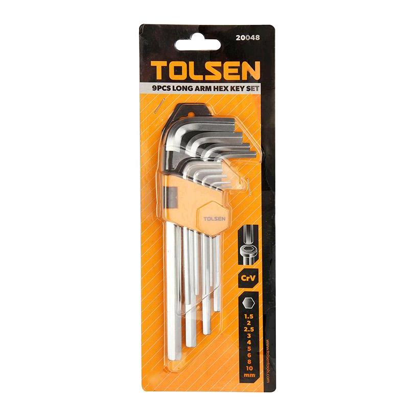 Juego Llaves Allen Tolsen 9 PIEZAS, Tolsen - 20049