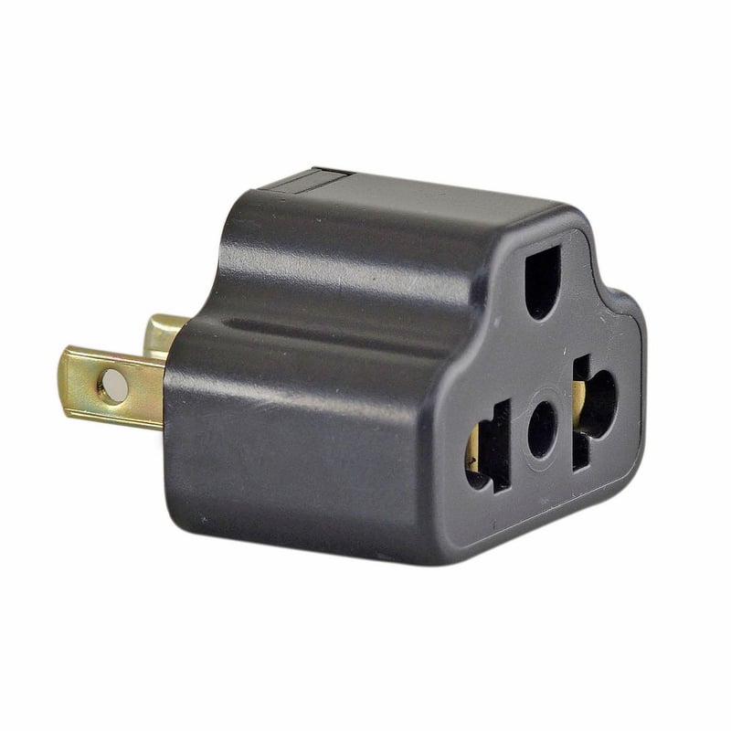 Adaptador Universal Multi-Enchufe a Toma Plana 10 A EDI-UV