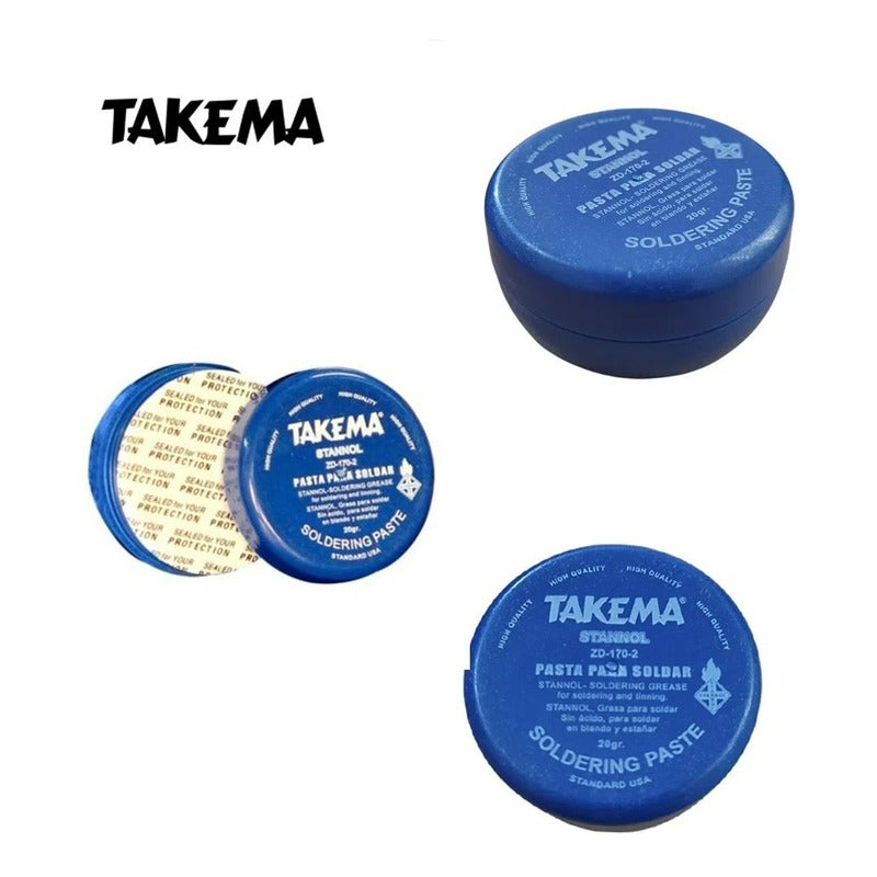 Pasta Para Soldar De 20gr Takema Zd-170-2