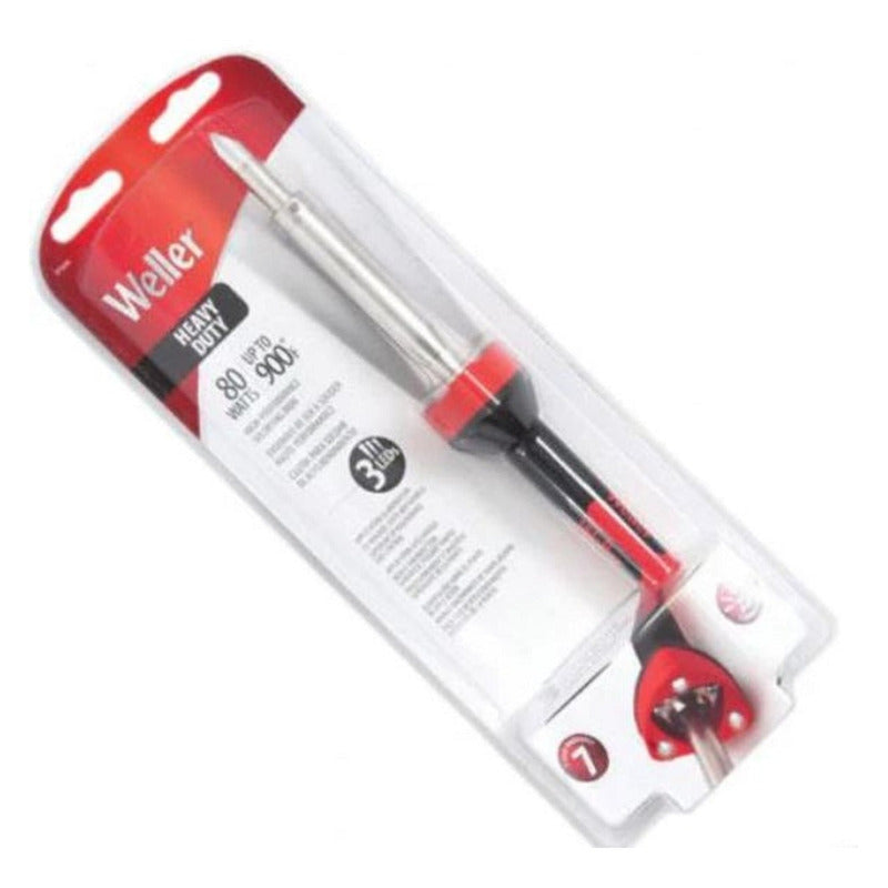 Cautín Weller de 80w Punta Plana C/ Luces Led - SP80N