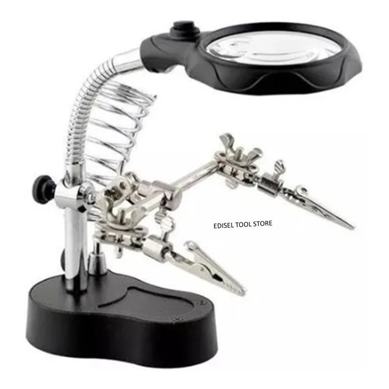 Soporte Con Lupa Para Circuitos ZD-126-2