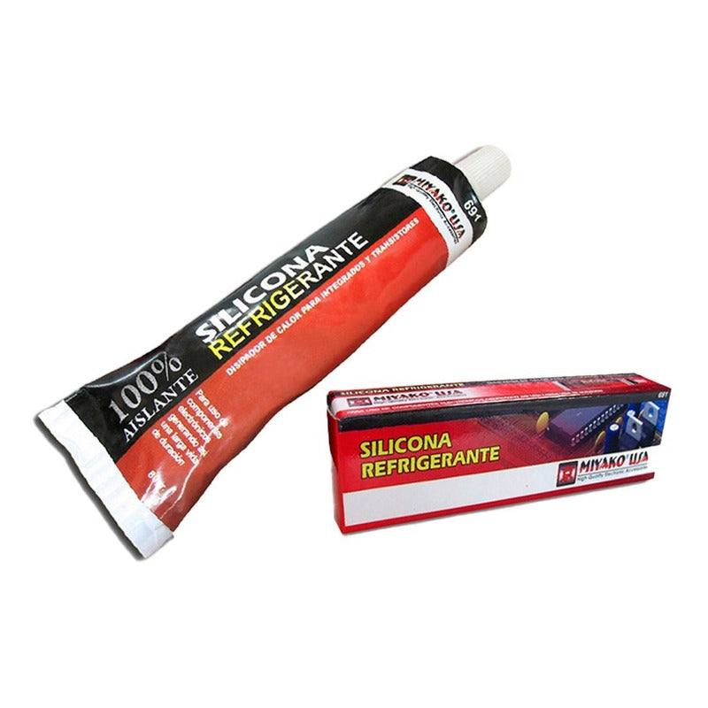 Pasta Térmica Para Procesadores / Silicona Refrigerante