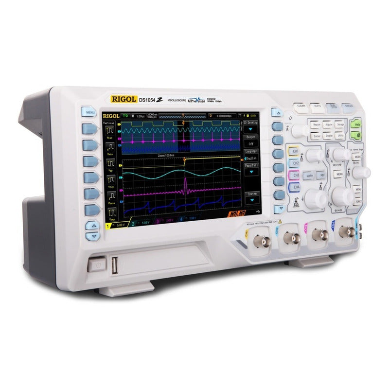 Osciloscopio Rigol Digital Ds1054z 50 Mhz 4 Canales
