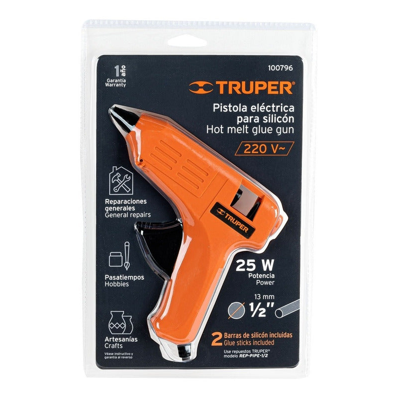 Pistola De Silicona Truper Para Barra Grande