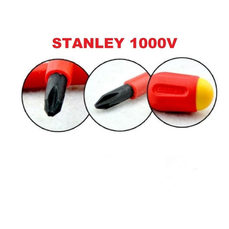 Desarmador Jgo Estrella 2pzas De 1000v Stanley