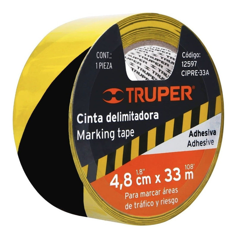Cinta De Seguridad Truper 12597