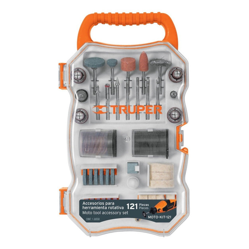Juego 121pz Accesorios Para Minitaladro/ Moto Tool/ Dremel