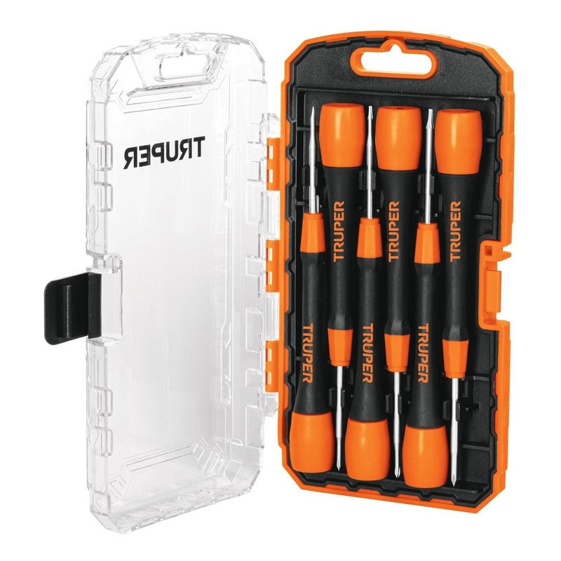 Juego De Desarmador Perillero De Joyero 6 Piezas Truper