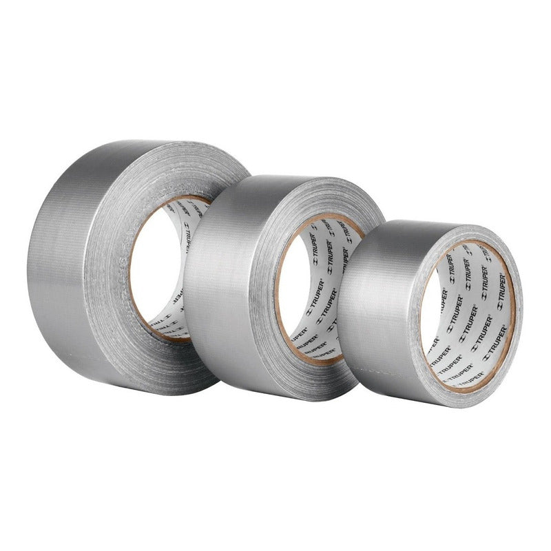 Cinta Ducte Tape 0.19mmx 10 Metros Truper 12586