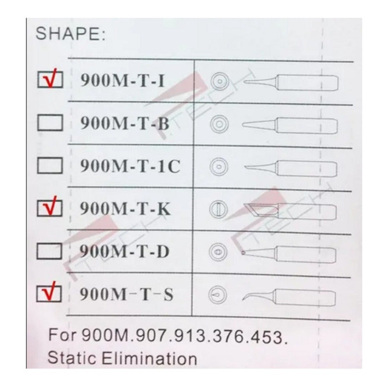 Jgo Puntas Baku Para Estación 3 Pzas X 2blister