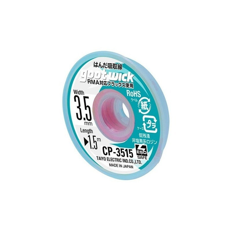 Malla Desoldadora Goot 3.5 Mm X 1.5 M