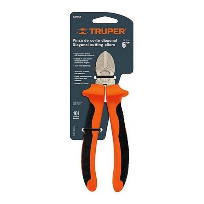 Alicate Corte 6pulgadas 1000v Truper