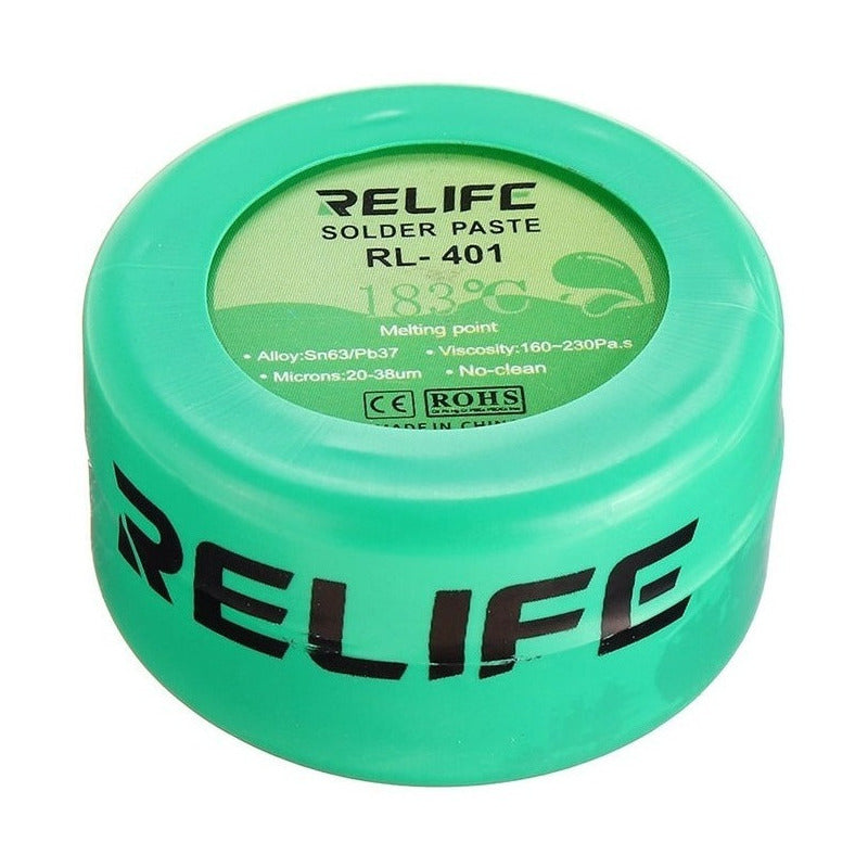 Estaño En Pasta 30gr Relife