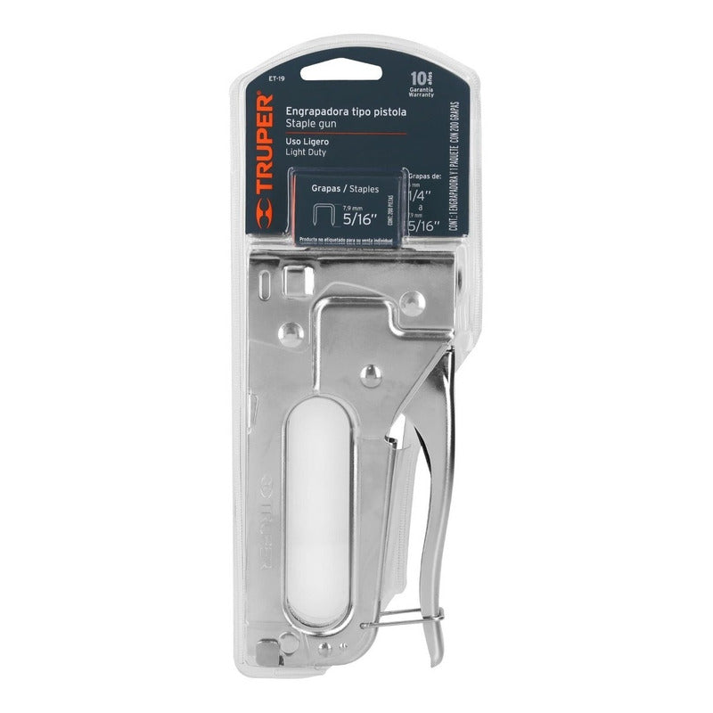 Engrapadora Tipo Pistola, Uso Ligero Truper 17977