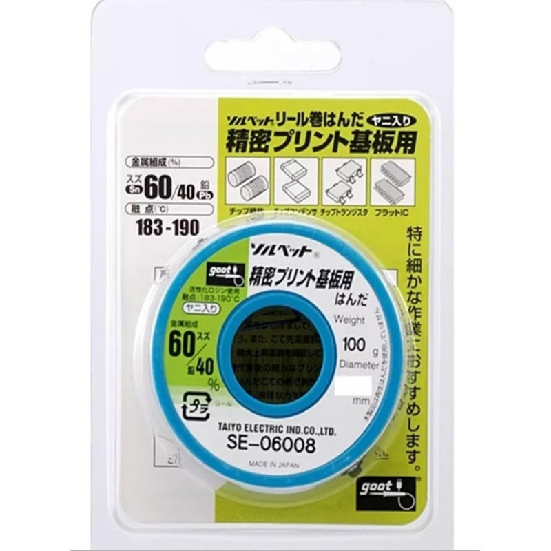 Estaño Goot 60/40 De 0.6mm