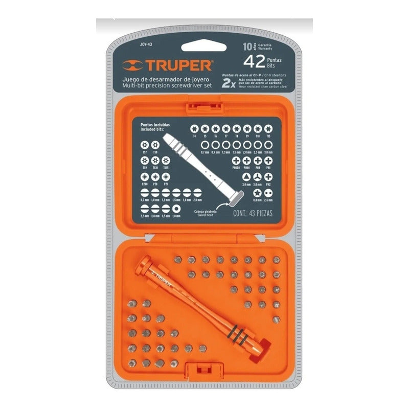 Desarmadores Torx En Juego (42 Puntas)
