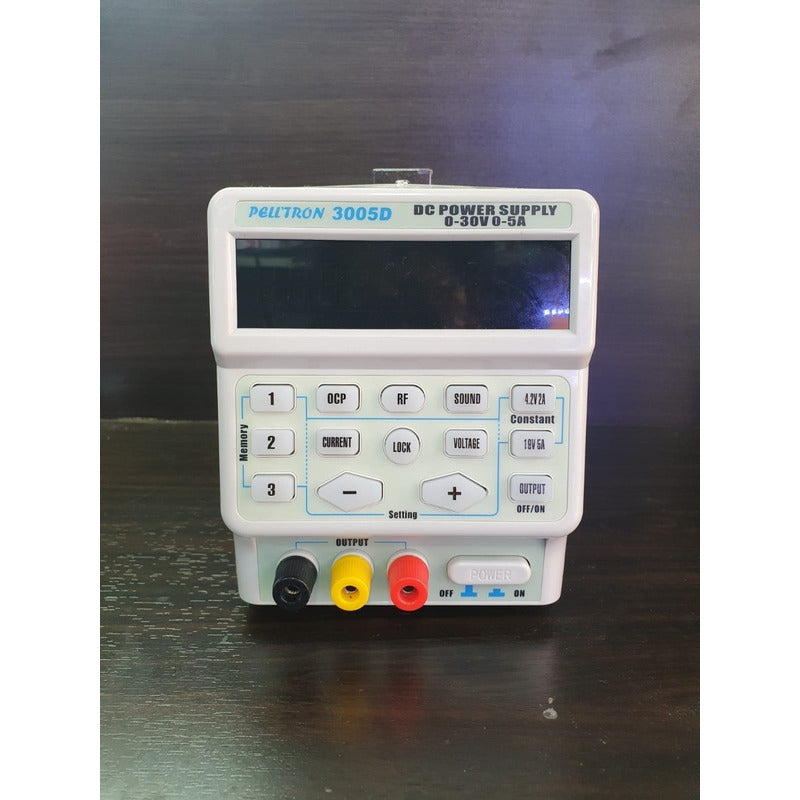 Fuente De Alimentación Peltron 30v 5 A (5 Dígitos/4digitos)
