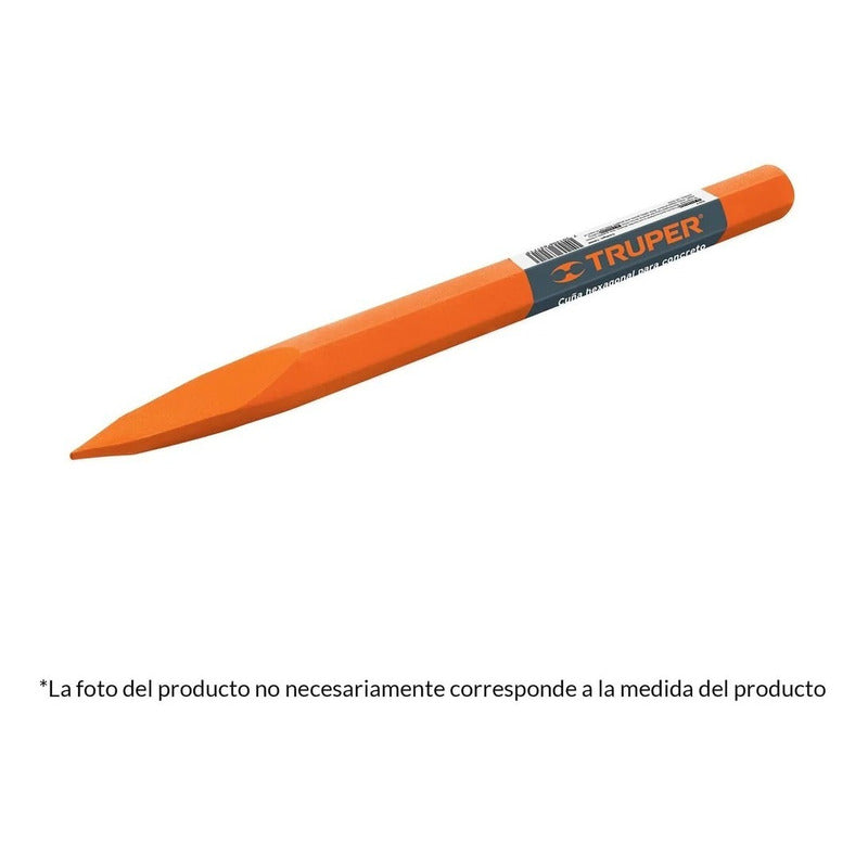 Cincel Hexagonal 3/4 X 30 Cm Truper
