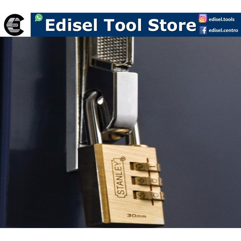 Candado De Viaje Con Clave 30mm Stanley