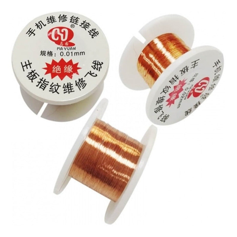 Hilo De Cobre Para Jumper 0.1mm