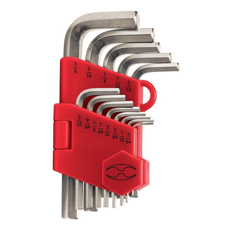 Llaves Allen Truper En Pulgadas Juego De 13 Pzas