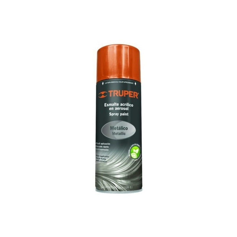 Pintura En Spray Color Cobre Metalico - Truper 400ml
