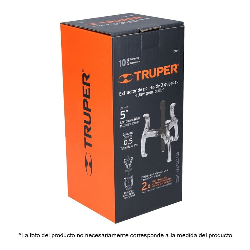 Extractores De Poleas, 3 Quijadas 5 Truper