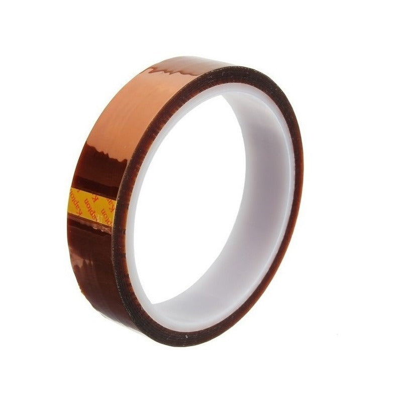 Cinta Térmica Adhesiva Kapton Soporte Alta Temperatura 8mm x 30 mts - KAP8MM