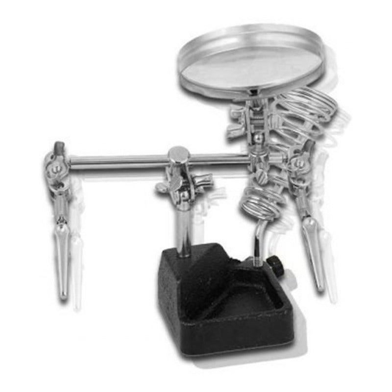 Porta Cautin Con Cocodrilos Y Lupa