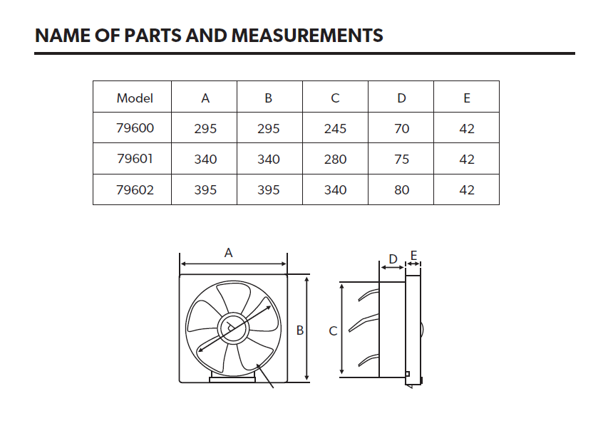 Extractor de Aire de 8 pulg  230V. 50HZ. 28W Tolsen - 79600