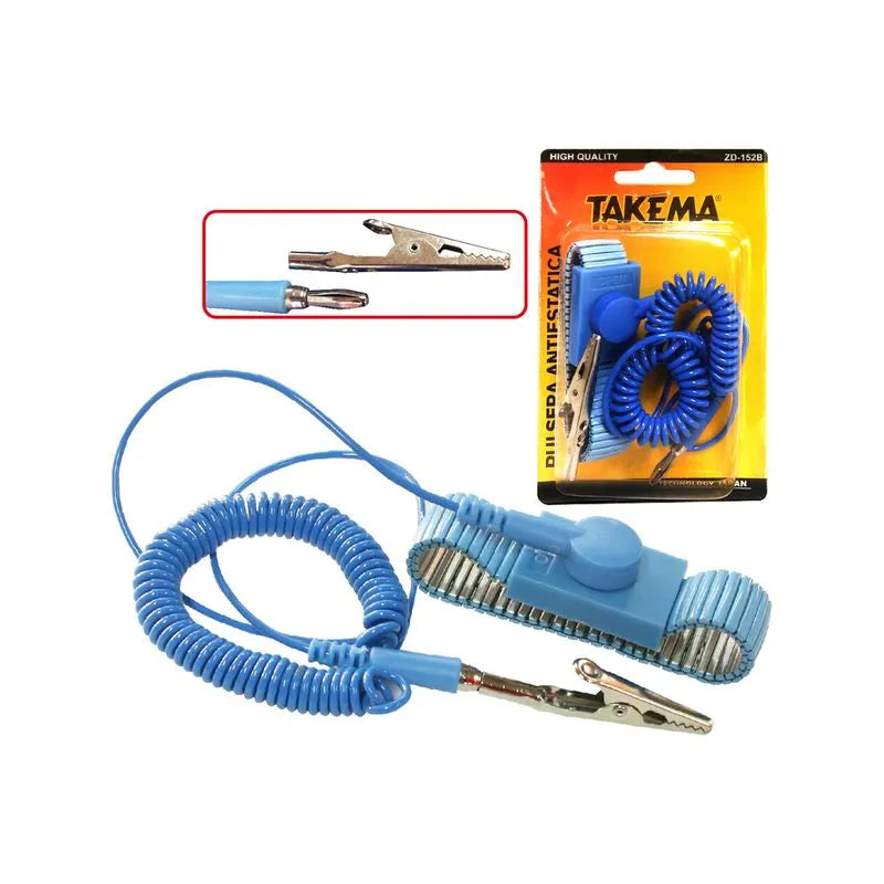 Pulsera Antiestatica Metal Takema ZD-152B