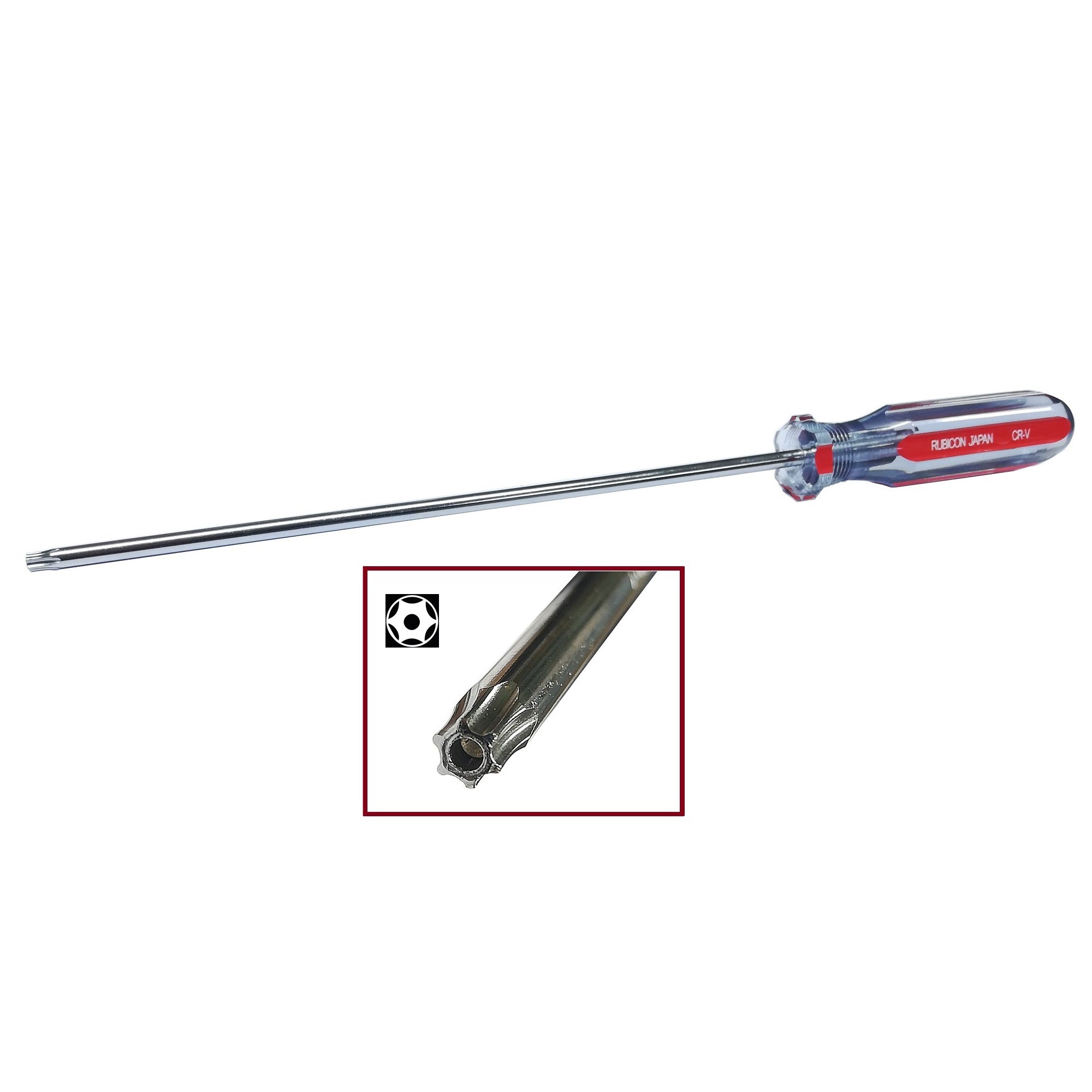 Desarmador Torx T15 con Seguro Rubicon de 8" - E108931R