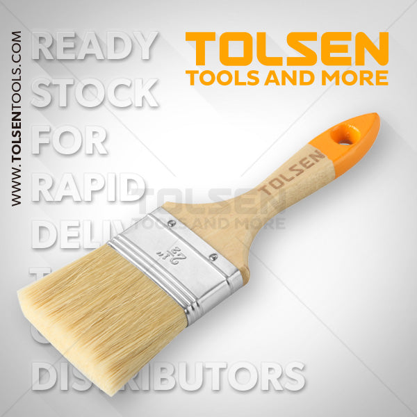 BROCHA PARA PINTURA 2" MANGO MADERA Tolsen - 40123
