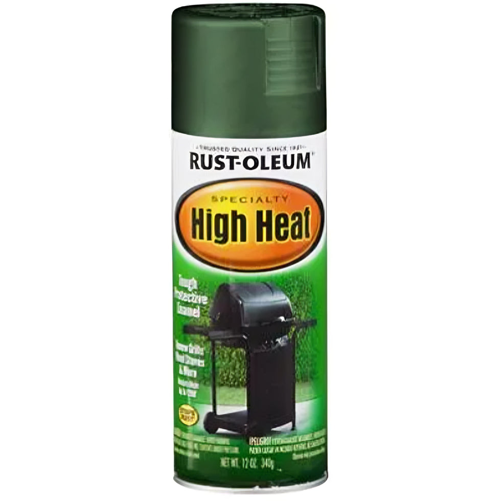 Pintura En Spray Resistente Para Alta Temperatura Verde RUST-OLEUM