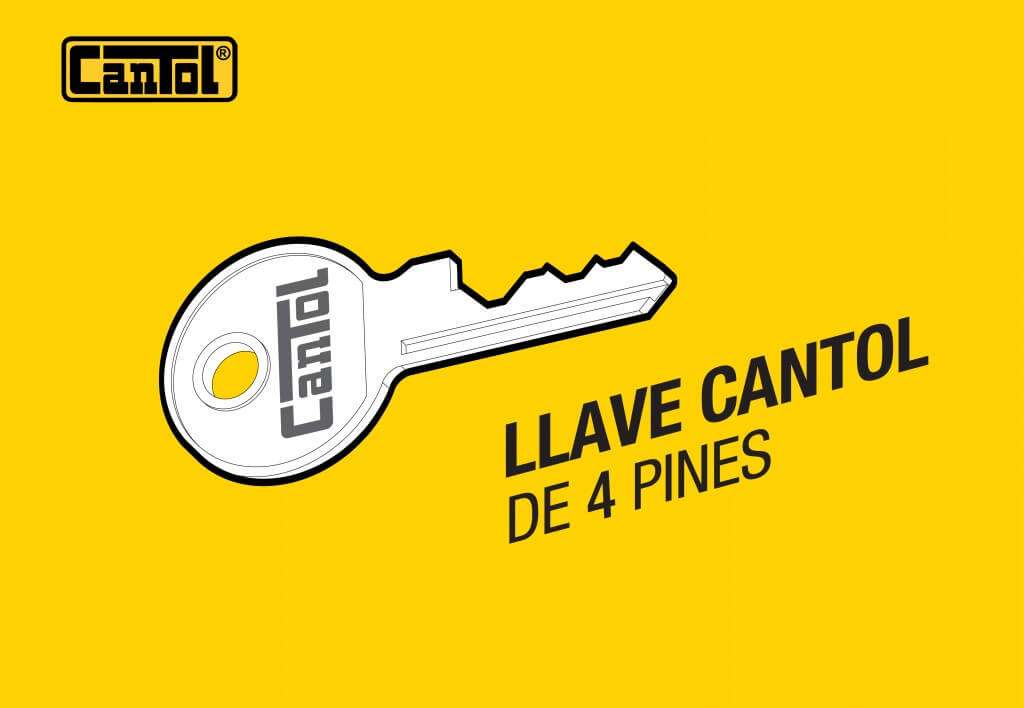 Candado Cantol Clasico CC-40