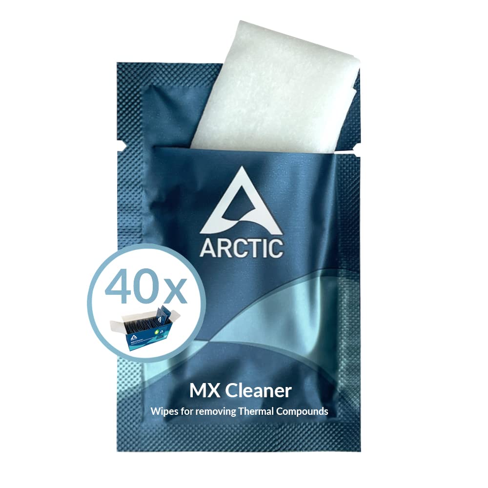 Paños Toallitas limpiadoras de pasta termica MX CLEANER ARCTIC 40 pcs